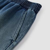 森马（Semir）森柔牛仔|商场同款牛仔短裤男2025夏季复古绣花裤子103325122104