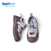 teenmix童鞋儿童运动鞋女童鞋子2025春季网面软底男童休闲鞋 蓝紫色 26码