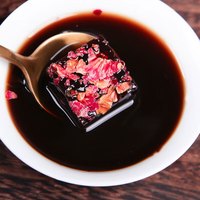 修年堂 玫瑰红糖黑糖250克 玫瑰花味红糖水大姨妈糖块女生红糖
