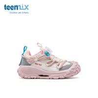 teenmix2025春秋儿童运动鞋女童鞋子男童童鞋男宝女宝老爹鞋 樱花粉/玫瑰红 35码