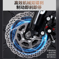 Jeep吉普自行车山地车女款成人可锁死变速碟刹男运动通勤车-RC750 RC750-高级灰 24寸（适合身高150-175cm） 27速-铝架-运动