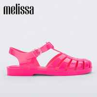 MelissaMelissa梅丽莎女款夏季外穿果冻罗马鞋平底水晶凉鞋32408