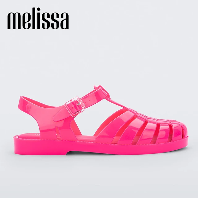 MelissaMelissa梅丽莎女款夏季外穿果冻罗马鞋平底水晶凉鞋32408