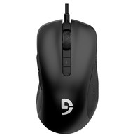 富勒 G5L有线游戏电脑鼠标1680万色rgb灯效防滑笔记本台式电脑网吧电竞鼠标游戏专用人体工学设计 G5L-黑色