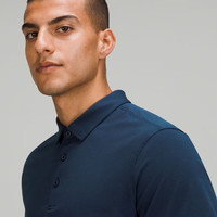 lululemon丨Evolution 男士休闲衫 LM3CY5S 短袖 深海蓝黑 M