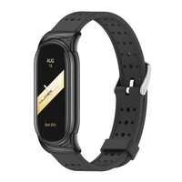 mijobs 适用小米手环9/8表带小米手环9/8腕带智能配件运动金属替换带男女快拆连接器8nfc版手腕带手表带冬天配饰diy