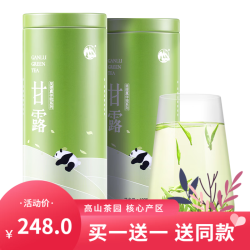 蒙顶山茶 绿茶 特级 100g铁罐装