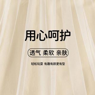 女童连衣裙夏装小女孩洋气公主裙儿童娃娃领裙子女宝网纱裙A字裙