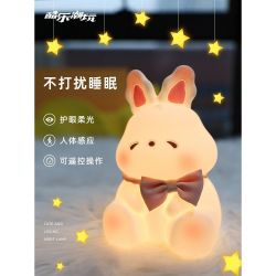 酷乐潮玩 面包兔拍拍灯 创意小夜灯