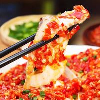 好余轩湖北特产剁椒鱼头640g*2半成品胖头鱼加热即食餐饮鲢鱼头商用 500g鱼头*3袋(可备注口味)