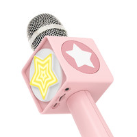 OTIC WooHoo麦克风话筒音响一体家庭K歌儿童手机唱歌神器双人无线合唱