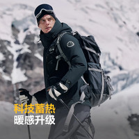 波司登(BOSIDENG)【反季】极寒羽绒服鹅绒男女情侣款短款连帽加厚商场同款户外外套 L 170/92A 体重约130-150斤