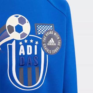 阿迪达斯 adidas小童圆领时尚运动舒适透气圆领休闲套头卫衣日常经典百搭上衣