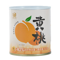 宝峰 糖水黄桃罐头320g罐装新鲜水果罐头休闲儿童零食