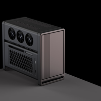 XIKII INDUSTRY 立式/卧式 电脑机箱 准系统套包 核芯显卡 R7-9700X 32GB 黑 1TB