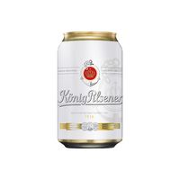 考尼格 KonigPilsener 皮尔森型黄啤酒330mL*24罐装整箱 德国原装进口高端