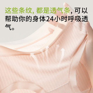 猫人内裤女纯棉抗菌裆2025中腰收腹提臀透气莫代尔女三角短裤 浅粉+浅虾红+灰兰 M