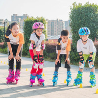 乐秀（ROADSHOW）滑轮鞋儿童溜冰鞋男女旱冰鞋滑冰鞋套装大小可调RX1S直排轮