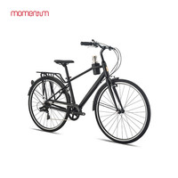 莫曼顿(momentum)iNeed Mocha LTD城市7速公路通勤休闲成人自行车 全消光亮黑/全消光大理石纹黑 700C×430MM S 158-174cm