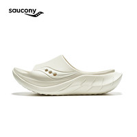 索康尼 saucony 摇篮2代运动拖鞋2024年春凉拖男女休闲户外拖鞋CRADLE 浅灰米6 42