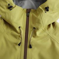 迪卡侬 新款男士户外山地徒步防风防水MH500夹克亚洲版型棕色-5455033