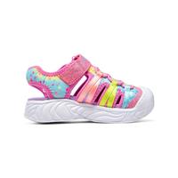 SKECHERS/斯凯奇 透气 女童凉鞋 粉红色/多彩色 25