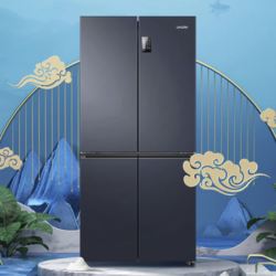 海尔 Haier 国潮系列 BCD-469WGLTDEDBX 风冷十字门超薄冰箱 469L