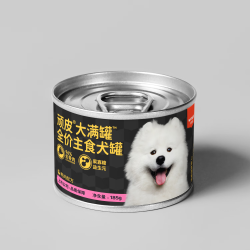 顽皮 狗狗罐头主食湿粮营养宠物零食牛肉三文鱼375g*6罐  新老款随机发