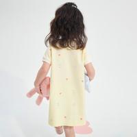 【花边娃娃领 运动学院风】婴幼女童连衣裙儿童夏装公主裙