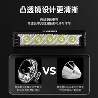 永久永久自行车前灯超亮强光夜骑灯多功能单车山地车骑行装备防雨水 高亮5灯珠