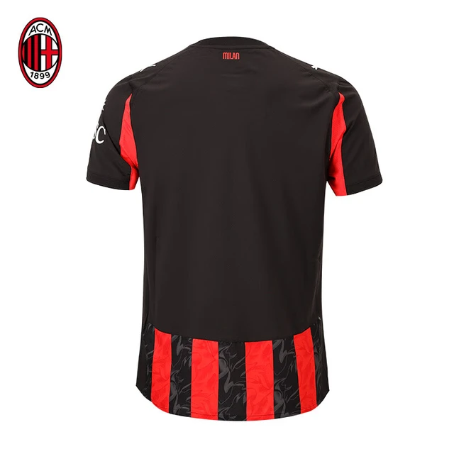 AC米兰AC米兰2025/2026赛季主场球员版球衣AC米兰主场球员版球衣 主场球员版球衣