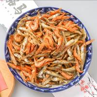 享食者徐州邳州特产小干虾淡水虾干河虾干农家自晒虾皮小虾米微盐干货 小鱼干250g