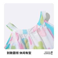 【100%纯棉】迪士尼25年夏装女童连衣裙轻薄吊带裙婴幼裙子