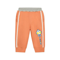 千趣会 SENSHUKAI【奥特曼联名】儿童裤子夏男童薄款印花棉质裤子女童七分裤夏 橘粉色 140 cm