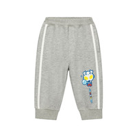 千趣会 SENSHUKAI【奥特曼联名】儿童裤子夏男童薄款印花棉质裤子女童七分裤夏 灰色 130 cm