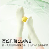 桑蚕丝袜子女款夏季薄款中筒防滑2025夏天透气无骨月子袜