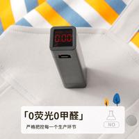 巴布豆 BoBDoG【假两件纯棉背带】婴儿连体衣四季A类可爱外出男女宝宝婴幼爬服