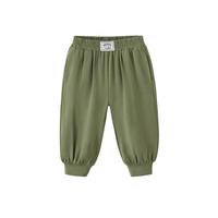  YeeHoO/英氏 儿童卫裤  芝麻黑/浅卡其/苔藓绿, 花纱灰 110CM