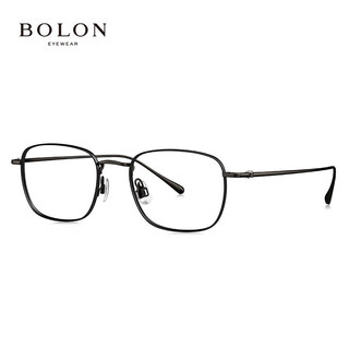  BOLON/暴龙 王鹤棣时宴同款 眼镜框  B11-碳枪|整圈半光哑黑 单框