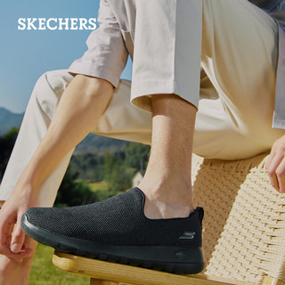  SKECHERS/斯凯奇 透气 男士运动鞋  全黑 42.5