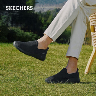  SKECHERS/斯凯奇 透气 男士运动鞋  全黑 42.5
