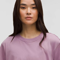 lululemon丨All Yours 女士 T 恤 *棉 LW3ES5S 薰衣草紫 L /10