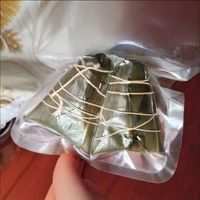 储山大别山糯米粽子甜粽蜜枣粽端午节粽子早餐手工美食 1000g豆沙粽(100g*10只) 250g*2只美味豆沙粽