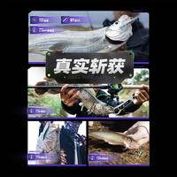 汉鼎幻翎路亚竿远投泛用路亚直柄枪柄单竿翘嘴微物雷强钓鱼竿抛竿路亚 2.28米 M-直柄 翘嘴竿