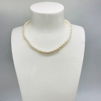 滴水成珠南珠世家淡水珍珠项链925银延长链长度可调节款九紫离火 8-9mm白色珍珠