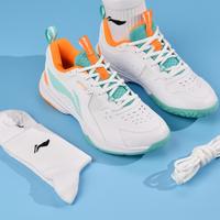 李宁 LI-NING【球鞋套餐】羽毛球鞋减震防滑男女全能V专业运动训练鞋 含球袜