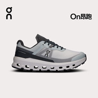 On昂跑 Cloudvista 2 女款缓震越野跑鞋 Glacier/Eclipse冰川灰/日食黑 41