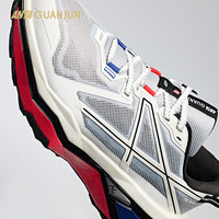 安踏猎隼2代丨户外徒步鞋氮科技男女越野跑鞋耐磨抓地112515502A 【女】信鸽灰/泥石灰/纸莎白-1 40