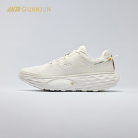 安踏冠军户外跑步鞋男女专业乘风氮科技越野缓震运动鞋112436623A 【女款】象牙白243-2 37.5 码