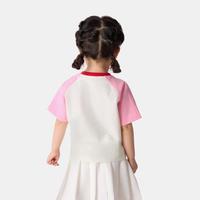 【大小童同款】Gap男女童2025春季款纯棉短袖T恤儿童装687260